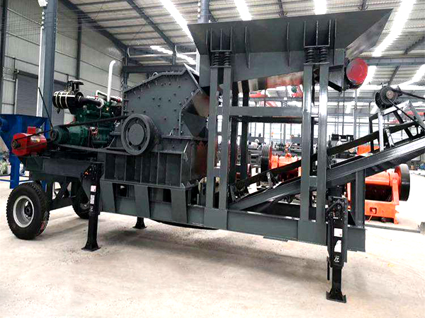 建筑用砂移動(dòng)式制砂機(jī)